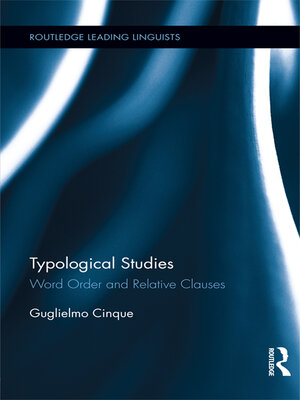 cover image of Typological Studies
